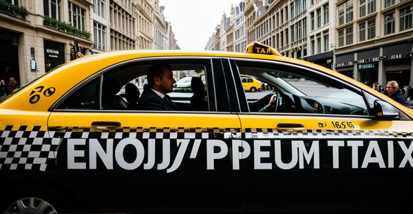 Experience luxury taxi services in brussels today!